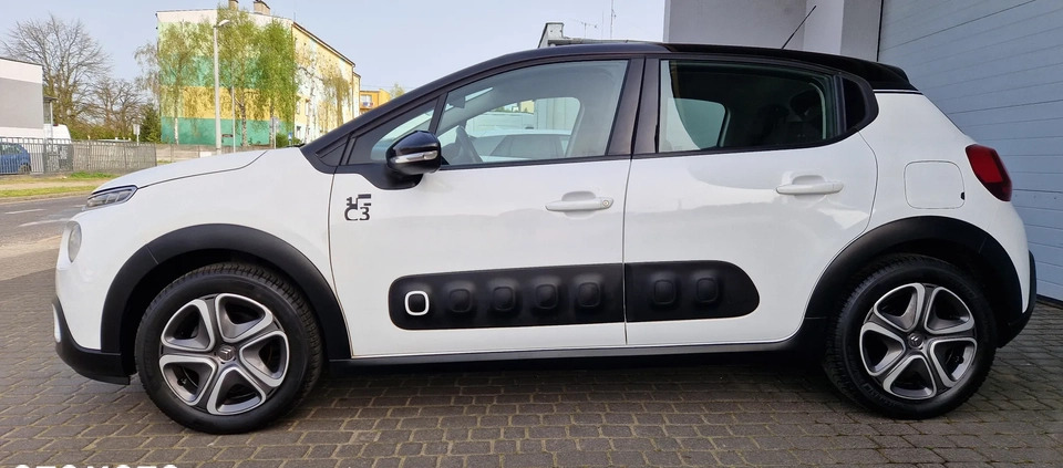 Citroen C3 cena 37900 przebieg: 84000, rok produkcji 2017 z Gniezno małe 436